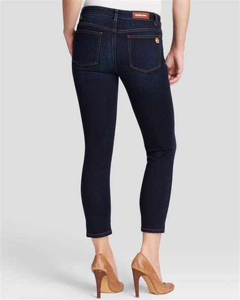 michael kors denim trousers jeans women contrast stitch|Michael Kors denim jeans.